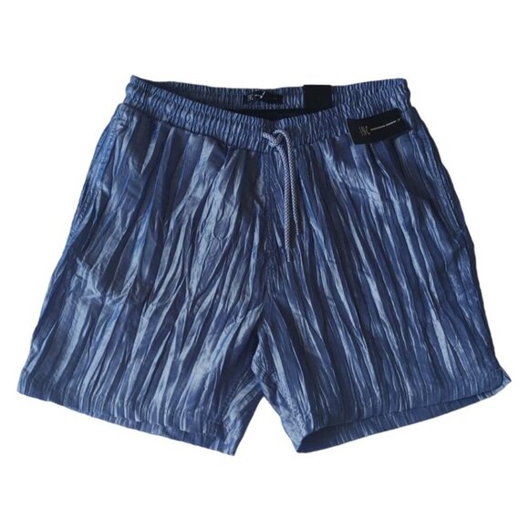 INC International Concepts, Polyester and nylon shorts, blue, for men, size M. - Picture 7 of 10